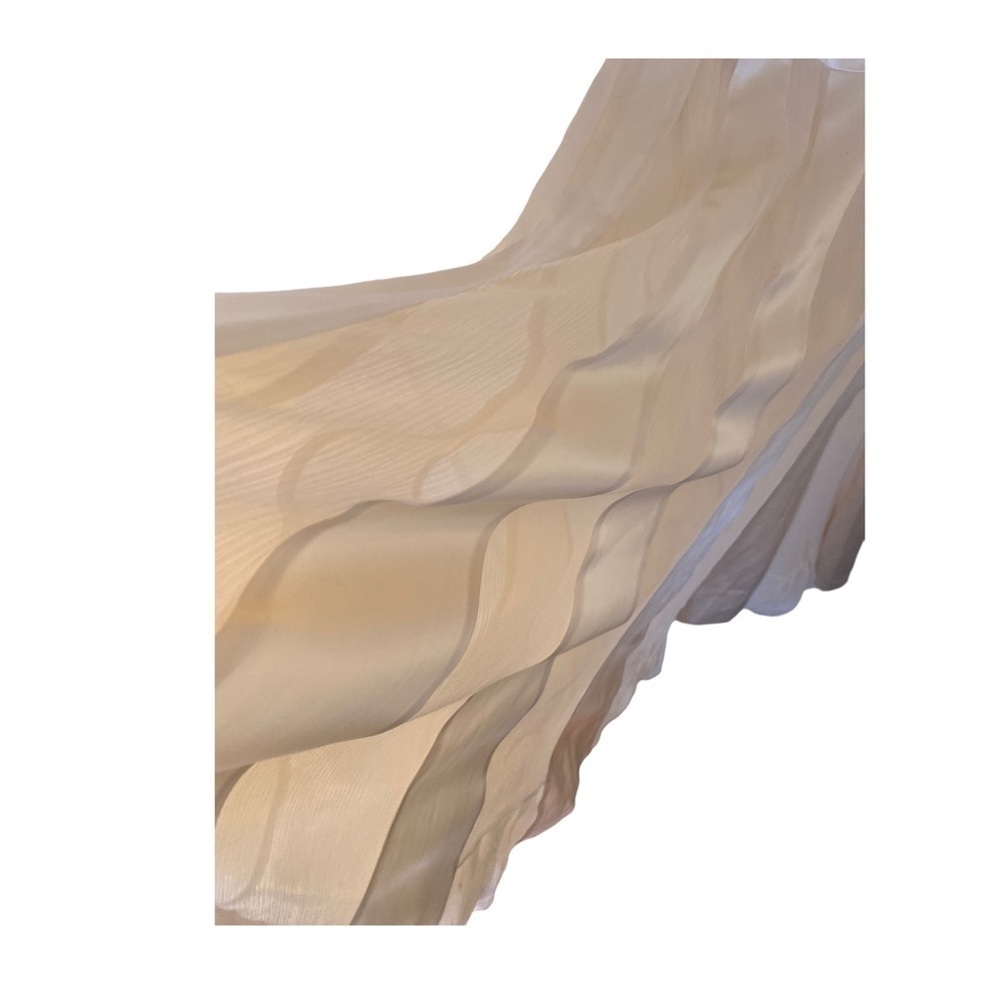 Diane von Furstenberg Beautiful summer white cream DVF silk dress - Picture 5 of 8